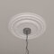Ekena Millwork Dublin Ceiling Medallion (Fits Canopies up to 5 1/8"), 17 7/8"OD x 3 5/8"ID x 1 1/4"P, Primed White CM17DU - alternate 9